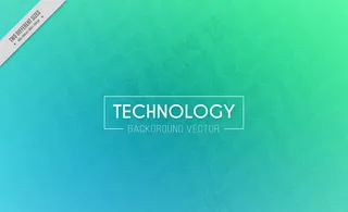 绿色蓝色科技背景