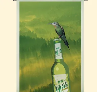 双鹿 油画挂历篇图片