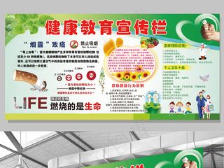 社区健康宣传栏