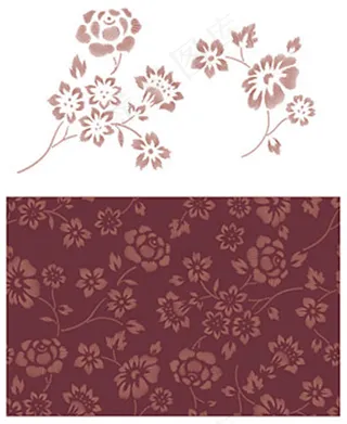 花纹卡片矢量素材