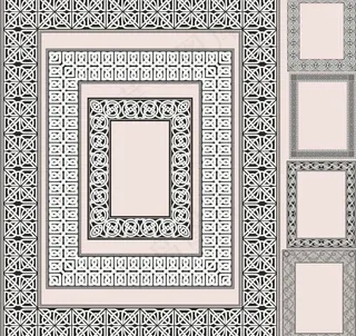 欧式古典花纹边框图片