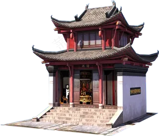 中国建筑素材分层大图免扣