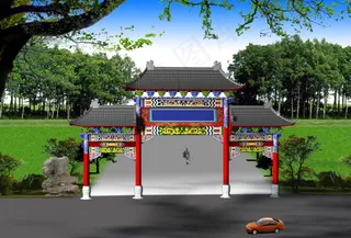 古建牌楼