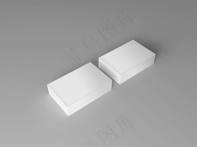 盒子样机psd模版下载