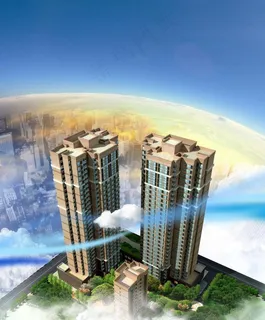 房产广告 楼盘图片