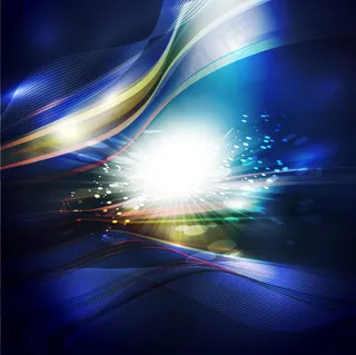 创意炫光背景矢量素材-2