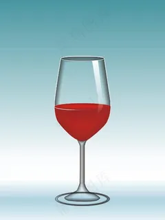 自制玻璃红酒杯图片
