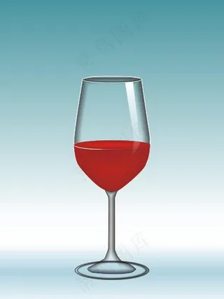 自制玻璃红酒杯图片