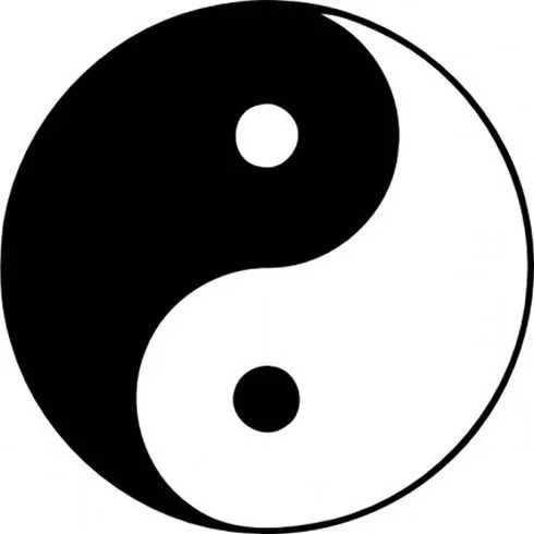 秘传太极图剪贴画