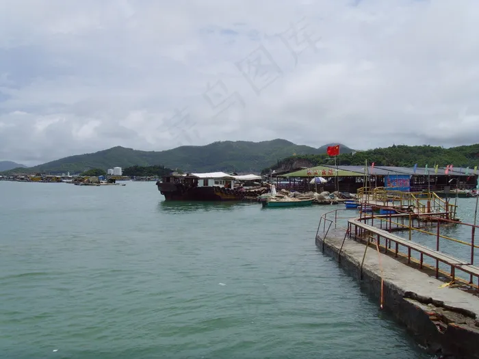 旅游景物阳江海滩图片