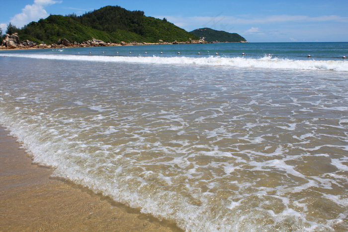 海边的海浪图片