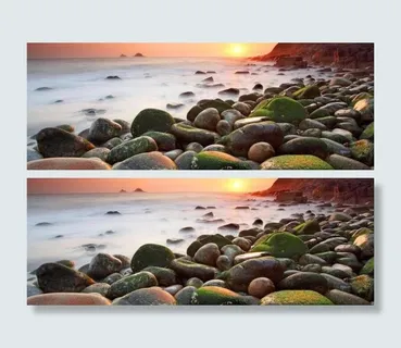 海滩礁石图片 海滩礁石图片