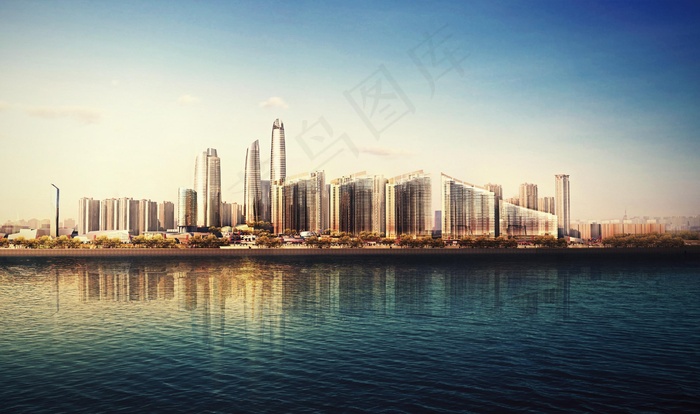 海滨都市图片