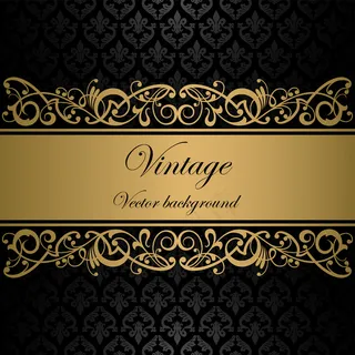 花纹花边背景矢量素材7