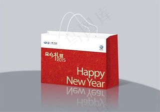 新年快乐手提袋