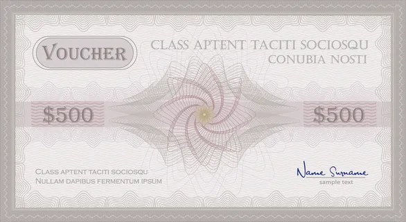 与证书模板向量02的优惠券