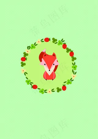 卡通小狐狸