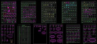 cad室内设计家具图库