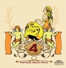 老式的插图eps,ai矢量模版下载