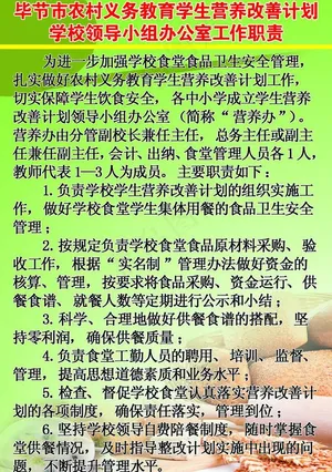 营养餐改善计划制度图片
