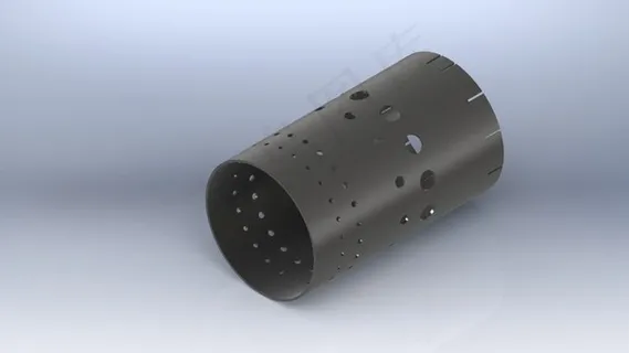 KJ66涡轮内的燃烧室