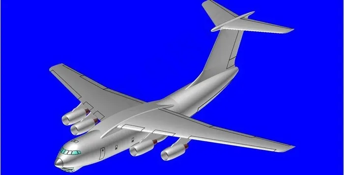 伊尔il-476（启2）战略运输机...