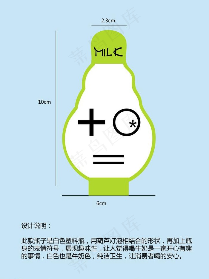 个性瓶型设计图片ai矢量模版下载