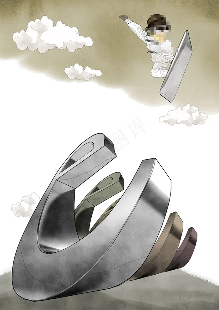 商务金融插画图片
