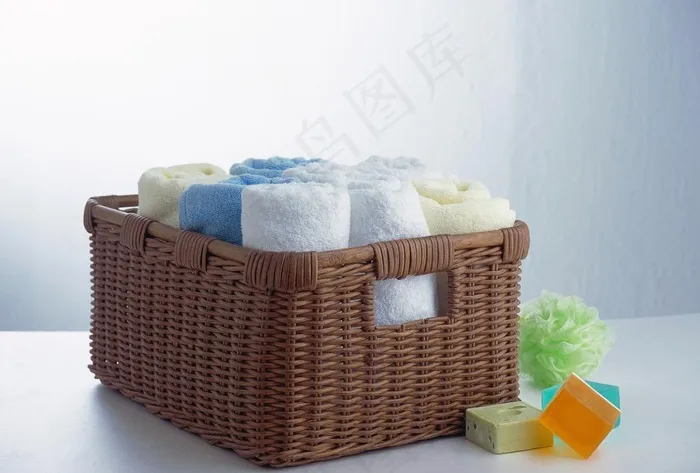 毛巾加浴巾图片