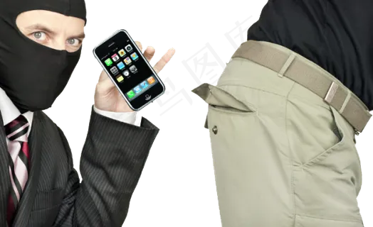 网络安全黑客诈骗小偷png设计素材