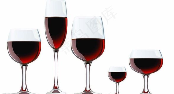 psd分层红酒酒杯图片