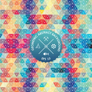 立体三角形背景 立体三角形背景