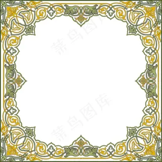 花纹边框素材