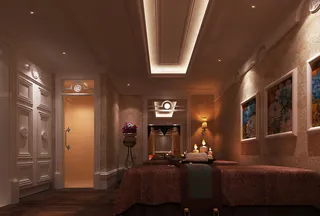 美容SPA会所贵宾间操作区设计图片