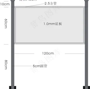 不锈钢展架图片