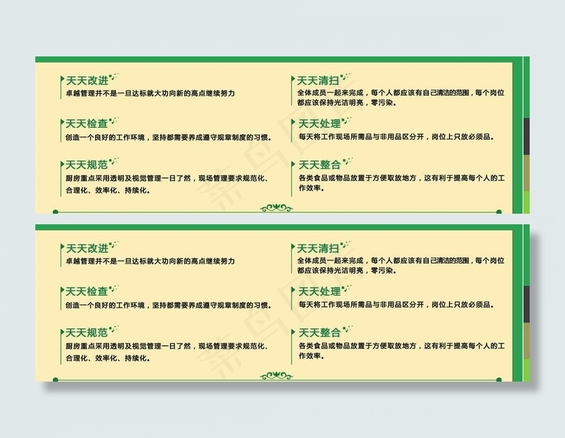 厨房管理展板图片(6803X2551(DPI:72))psd模版下载