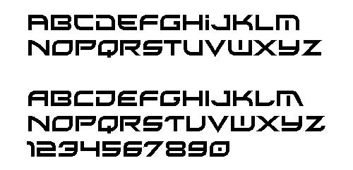 Xirod 英文字体下载