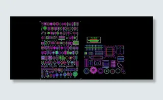 天棚吊顶造型图库