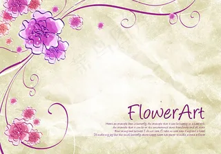 手绘花纹边框图片素材psd素材下载