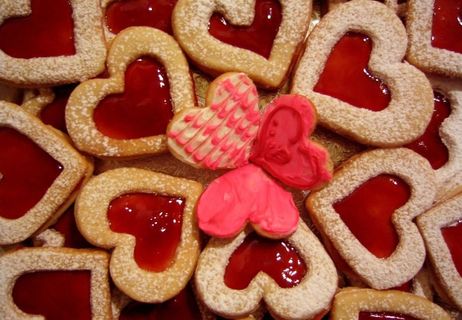 情人节爱心甜饼图片 情人节爱心甜饼图片