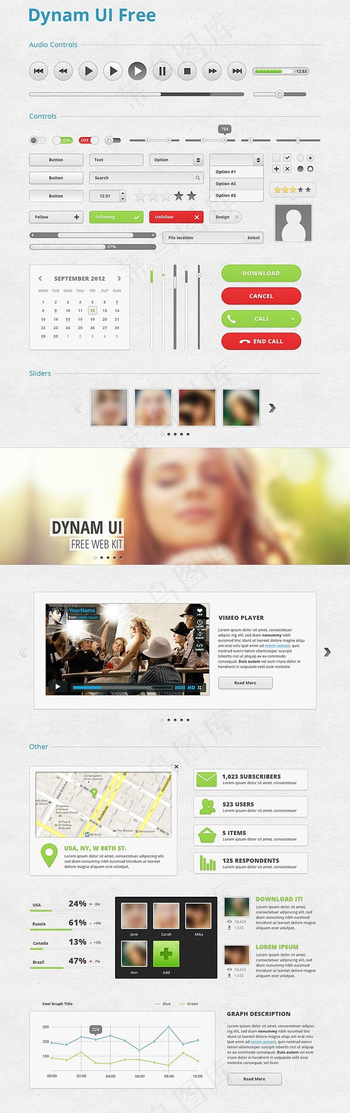 dynam-ui-free