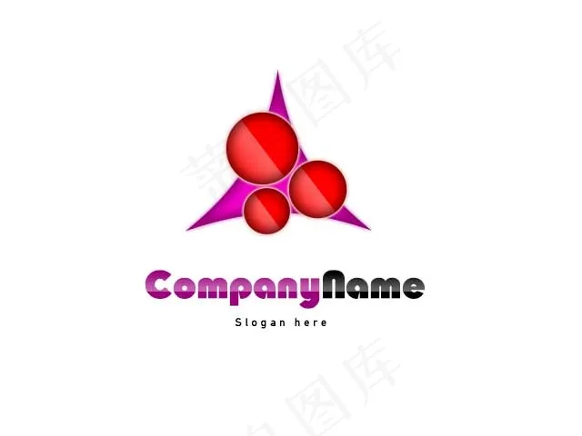 三球通用logo素材psd模版下载