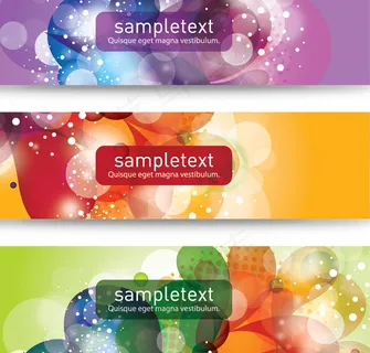 艺术创意矢量banner图片