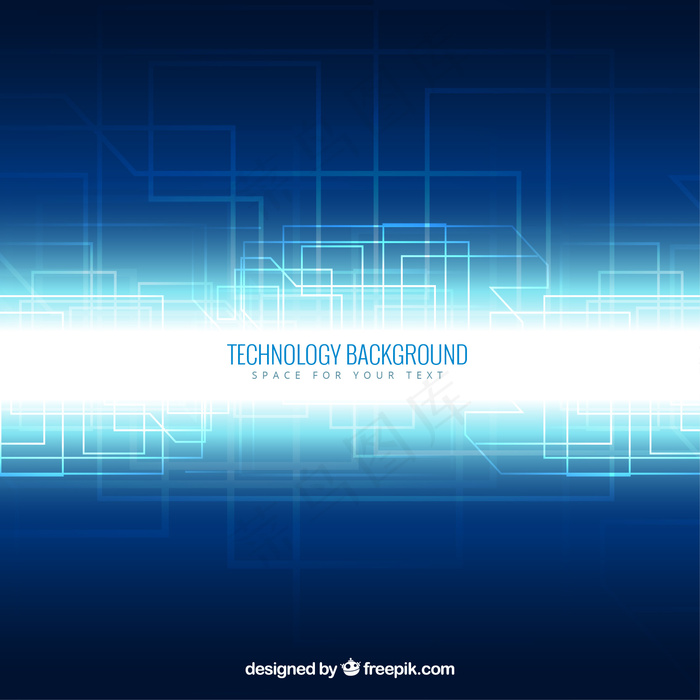 霓虹灯风格的技术背景