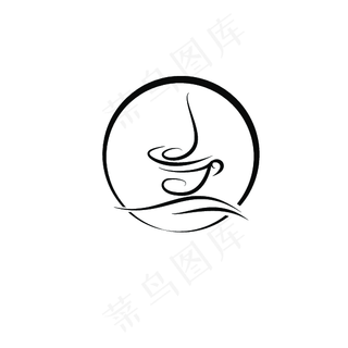 手绘可爱咖啡杯造型手绘可爱咖啡杯造型