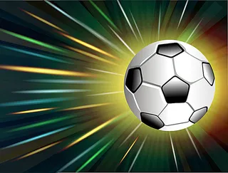 时尚酷炫背景足球海报