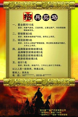 招聘广告