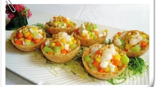 鱼盏 鳕鱼松图片