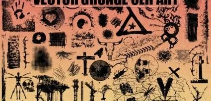 免费矢量垃圾剪贴画ai矢量模版下载