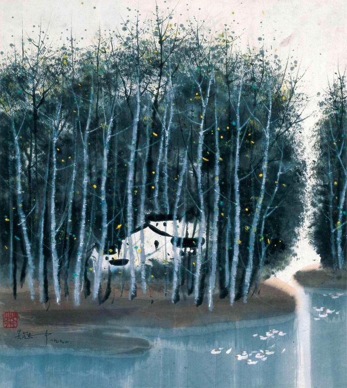 风景绘画图片